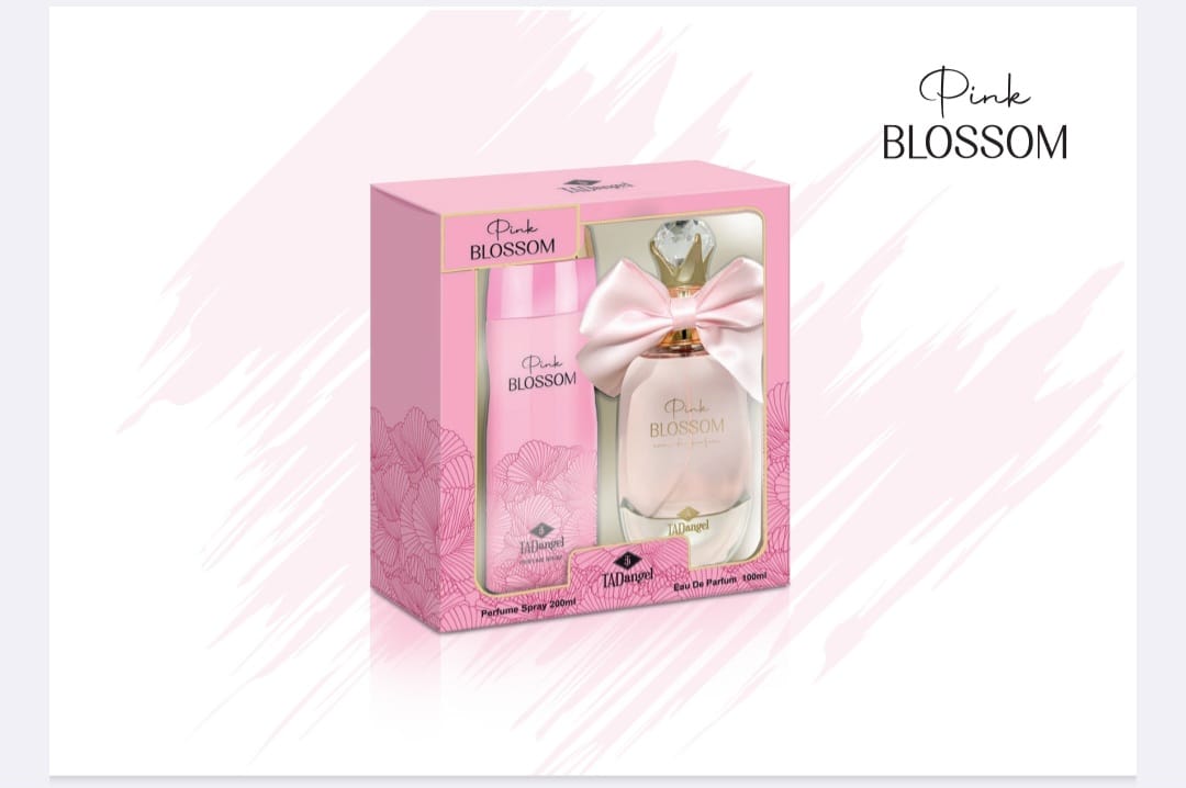 Tad Angel Pink Blossom Edp 100ml / Deo Spray 200ml Gift set
