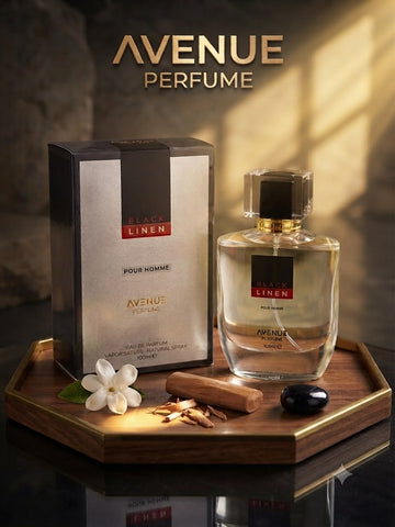 Avenue Perfumes Black Linen Edp 100ml For Men