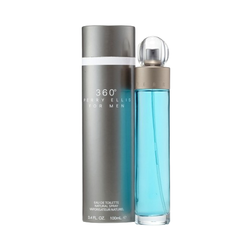 Perry Ellis 360 Perfume For Men EDT 100ml (Silver) - NadPerfumes