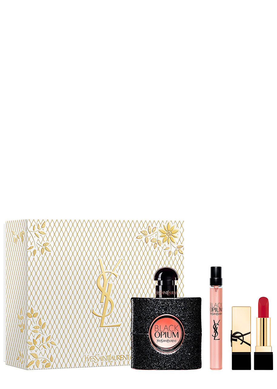YSL Black Opium Edp 100ml / Edp 10ml / Lipstick 13Gram