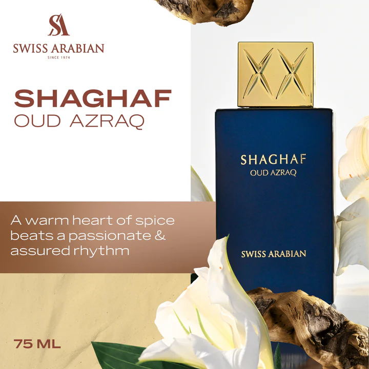 Swiss Arabian Shaghaf Oud Azraq Edp 75ml